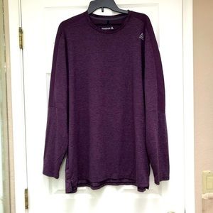 Reebok Men's Long Sleeved Athletic Shirt-Size 2XL